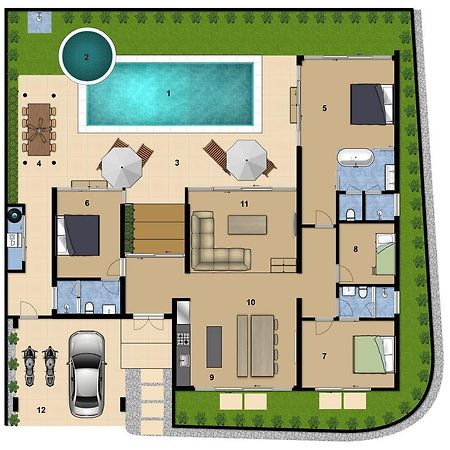 Villa Desi Bang Tao Beach  Zewnętrze zdjęcie